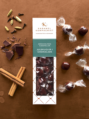 Julekugler i Chokolade - Elegance serie